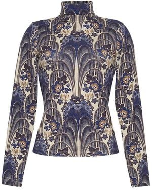 Cara Cara Haut Piper - Bleu