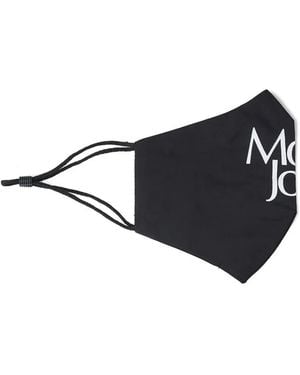 More Joy Logo-Print Face Mask - Black