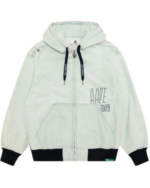 Aape By A Bathing Ape Hooded Zip Jacket - グレー