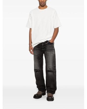 Mastercraft Union Hose im Distressed-Look - Weiß