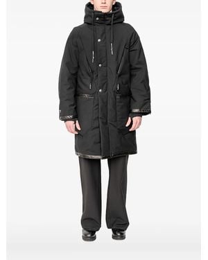 69 by Isaac Sellam Press-Stud Fastening Parka - Black
