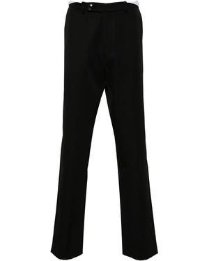 Martine Rose Rolled Waistband Tailored Pants - Black