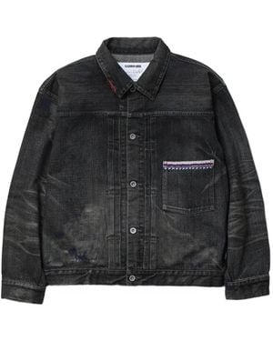 Neighborhood Rigid Denim Type-2 Jacket in Black for Men | Lyst