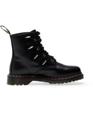 Dr. Martens 1460 Alien Hardware Lace-Up Boots - Black