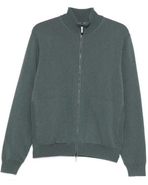 Drumohr Zip-up cardigan - Verde
