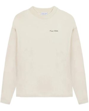 Maison Labiche Logo-Embroidered Sweatshirt - Blanco