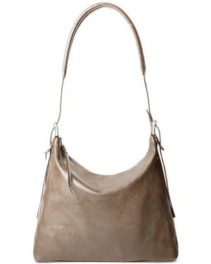 Lemaire Small Belted Shoulder Bag - Natural