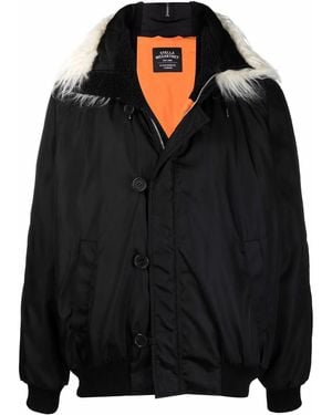 Stella McCartney Logo-Embroidered Hooded Jacket - Black
