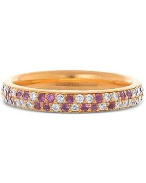 JARED LEHR 18K Diamond And Sapphire Ring - White