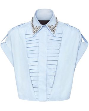 Philipp Plein Voulant シャツ - ブルー