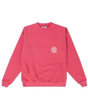 Eric Emanuel Ee Logo-Print Jumper - Pink