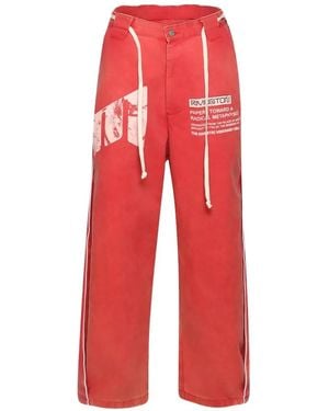RRR123 Logo Working Trousers - Red