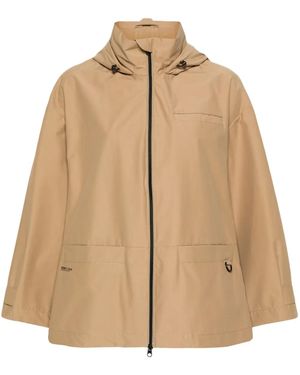 Bimba Y Lola Impermeabile Con Zip - Neutro