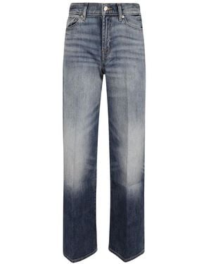 7 For All Mankind Lotta Tailorless Jeans - Blue