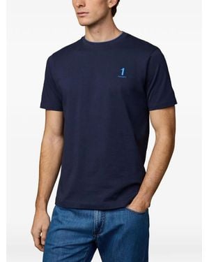 Hackett Camiseta Heritage Con Número Bordado - Azul
