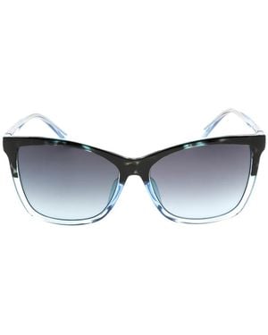 Guess Rectangle-Frame Sunglasses - Blue