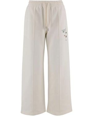 CASABLANCA Logo-Detail Track Pants - Gray