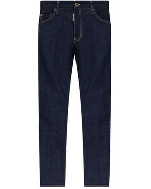 DSquared² Dsquared Cotton Jeans - Blue