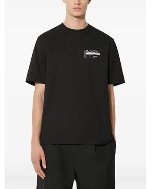 Stampd Graphic-Print Crew-Neck T-Shirt - Black
