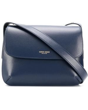 Giorgio Armani La Prima Shoulder Bag - Blue