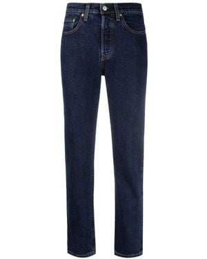 Levi's 501 Cropped-Jeans - Blau