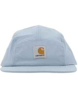 Carhartt Logo-Patch Baseball Cap - Blue