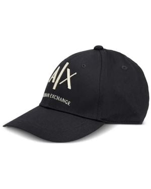 ARMANI EXCHANGE Cappello Da Baseball Con Logo - Nero
