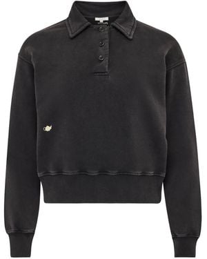 JW Anderson コットン ポロシャツ - ブラック