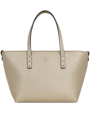 Fendi Bolso shopper Selleria Macro - Neutro