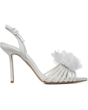 Ginissima Julia Heeled Sandals - White