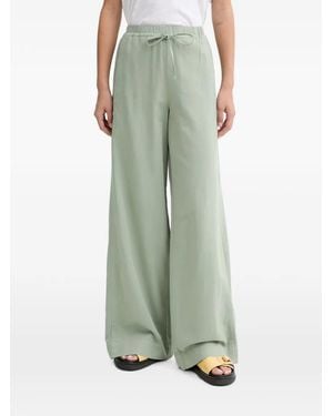 Marc O' Polo Pantaloni A Palazzo Con Coulisse - Verde