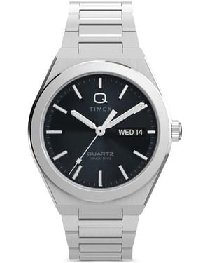 Timex Q Continental 39Mm Watch - Gray
