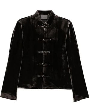 TEAM WANG design Chaqueta Reset - Negro