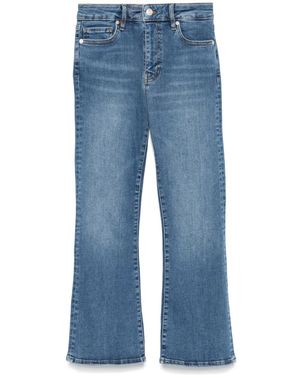 FRAME Cropped Bootcut Jeans - Blue