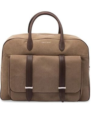 Orciani Borsone Jones Safari - Marrone
