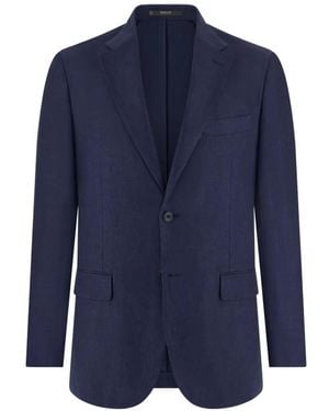 BOGGI Single-Breasted Blazer - Blue