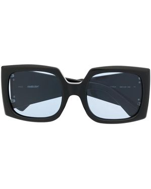 Ambush Fhonix Oversize-Frame Sunglasses - Black