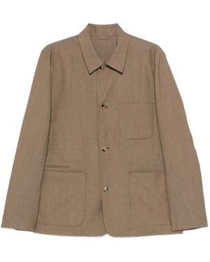 Paul Smith Four-Button Casual Jacket - Natural