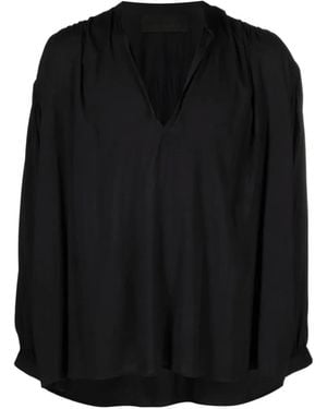Tessitura The Folds Oversized Shirt - Black
