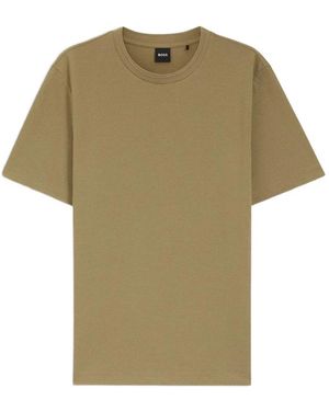 BOSS Crew-Neck T-Shirt - Green