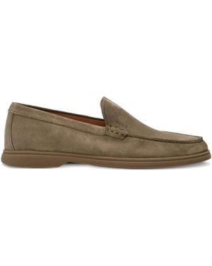 【関税込み】BOSS ブラウン スリッポンスニーカー ブラウン BOSS スリッポンシューズ メンズ | Lyst