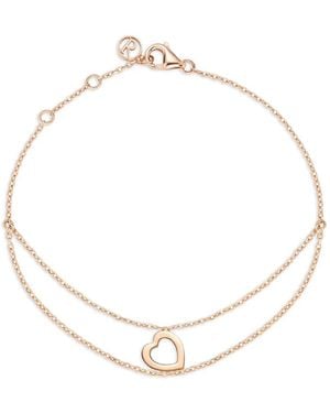 Repossi Heart Motif Chain Bracelet - Metallic