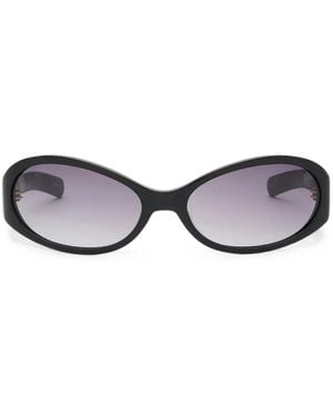 FLATLIST EYEWEAR Gafas De Sol Opel Con Montura Oval - Negro