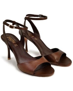 Poche Paris Buckle-Fastening Ankle-Strap Sandals - White