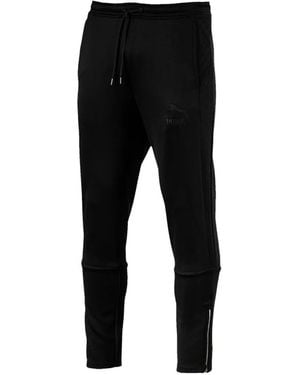 PUMA Quilted Track Trousers - Black