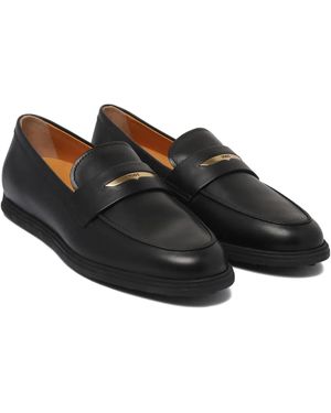 Tod's Mocassini Con Inserto Penny - Nero