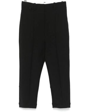 Jacquemus Cropped Trousers - Negro