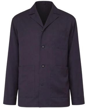 Officine Generale Pocket Shirt - Blue