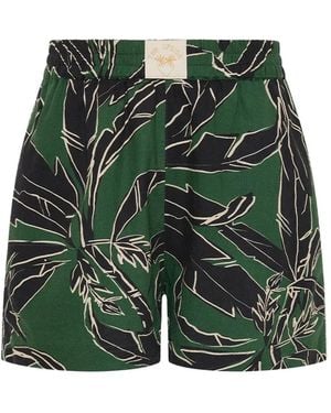 The Upside Short Tamara Jordi À Fleurs - Green