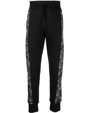 Versace Jeans Couture Jogginghose Mit Couture-Print - Schwarz